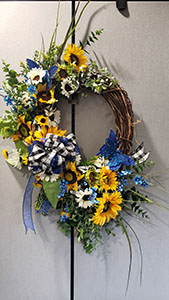 Item #25 Large Spring Wreath