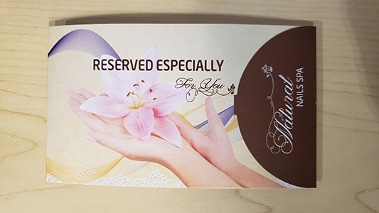 Item #29 Natural Nails Spa