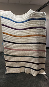 Item #4 Crocheted Blanket