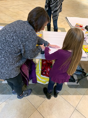 wrapping table