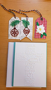 Item #18 Set Embossed Cards w/Gift Tags