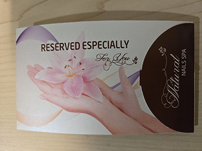 Item #21 Natural Nails Gift Card