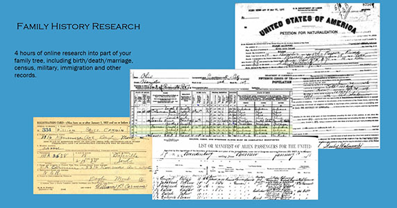 Item #26 Four Hours Genealogy Research #2