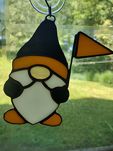 Item #32 Stained Glass Gnome