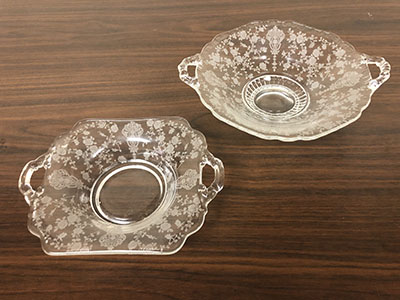 Item #34 Vintage Candy Dishes