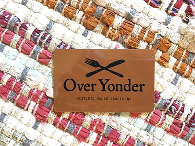 Item #3 Over Yonder Gift Card