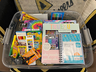 Item #43 Arts & Crafts Basket (Kids)