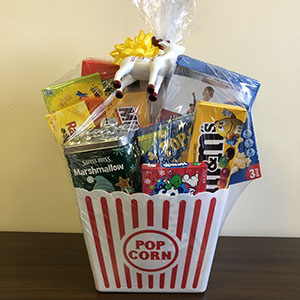 Item #54 Dinner and Movie Night Basket