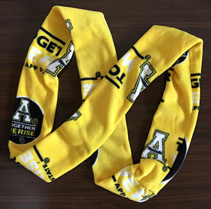 Item #8 App State Infinity Scarf