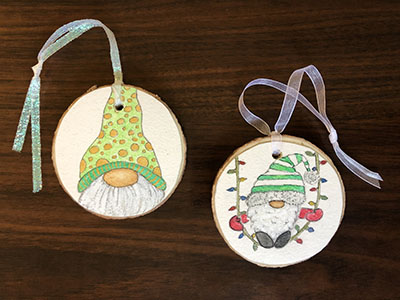 Item #8 Handmade Ornaments #1